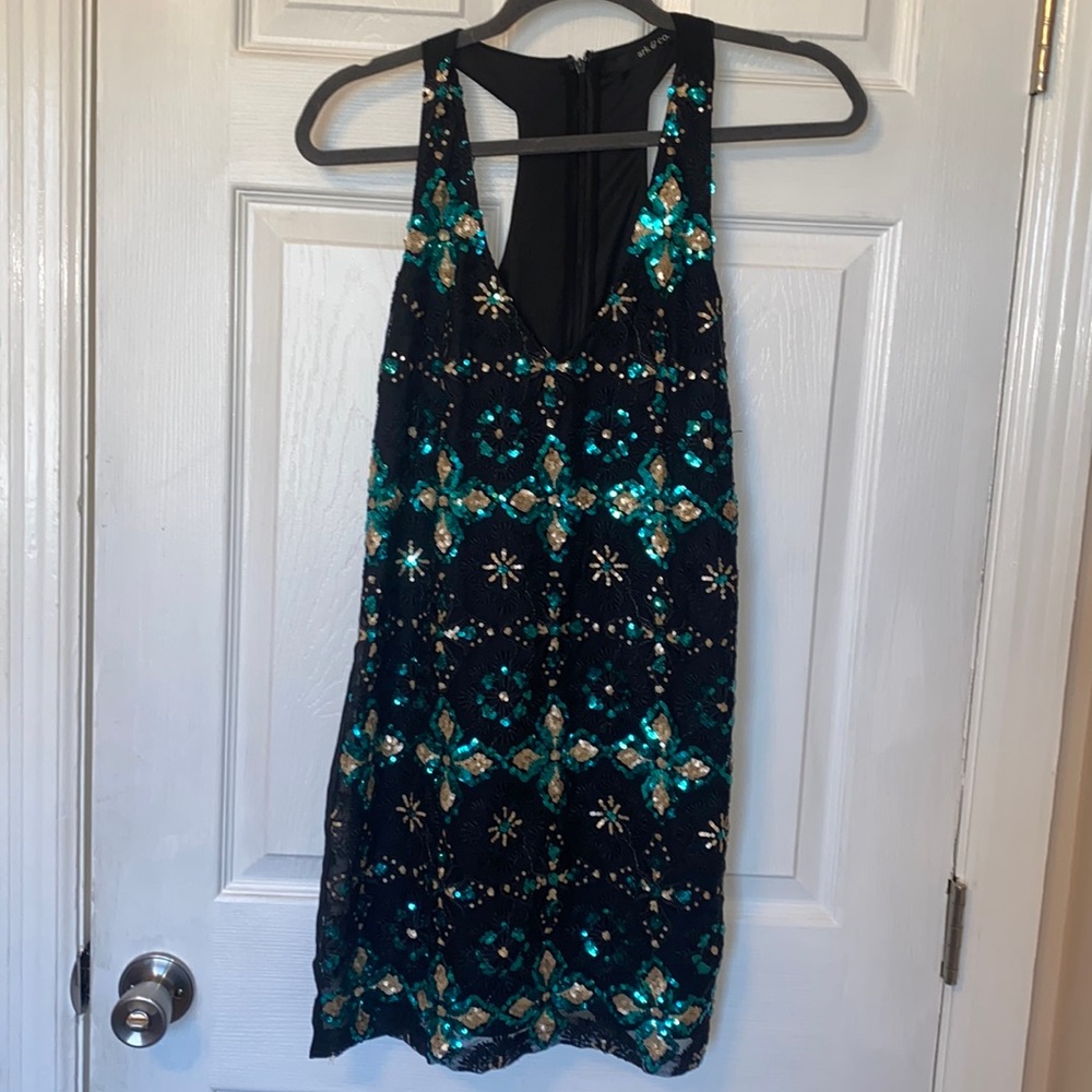 Sequin Mini Dress